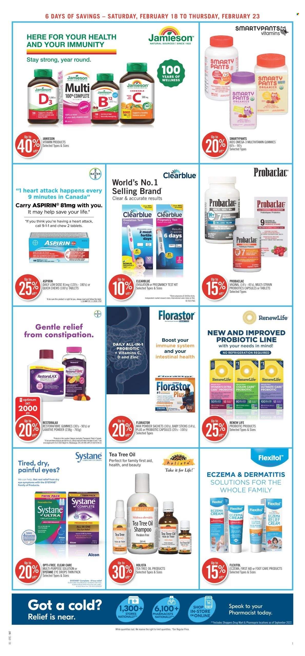 Shoppers Drug Mart flyer - February 18, 2023 - February 23, 2023. Page 12
