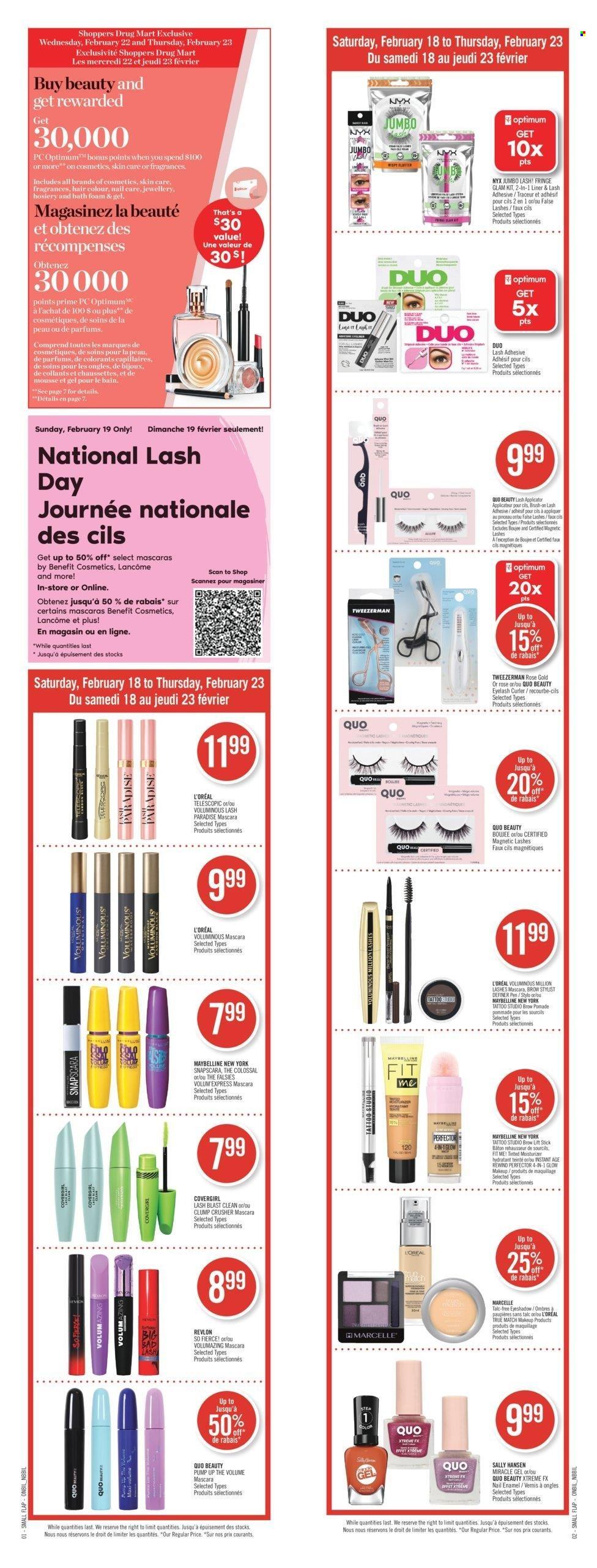 Shoppers Drug Mart flyer - February 18, 2023 - February 23, 2023. Page 19