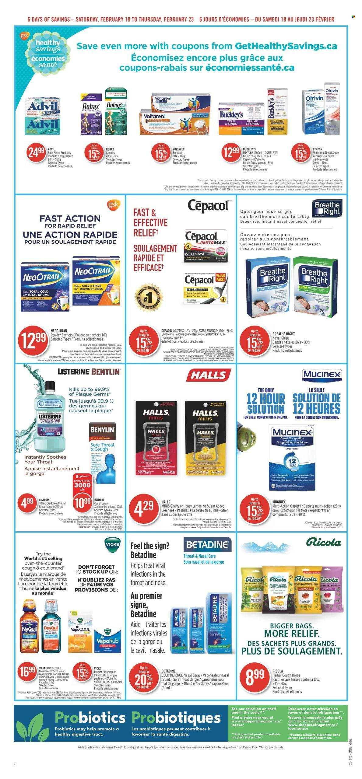 Shoppers Drug Mart flyer - February 18, 2023 - February 23, 2023. Page 13