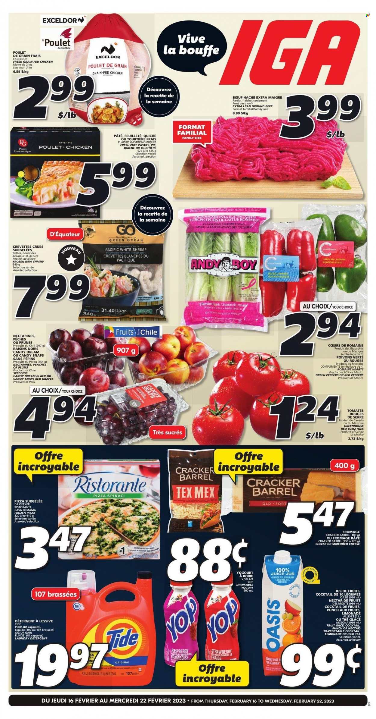IGA flyer - February 16, 2023 - February 22, 2023. Page 1