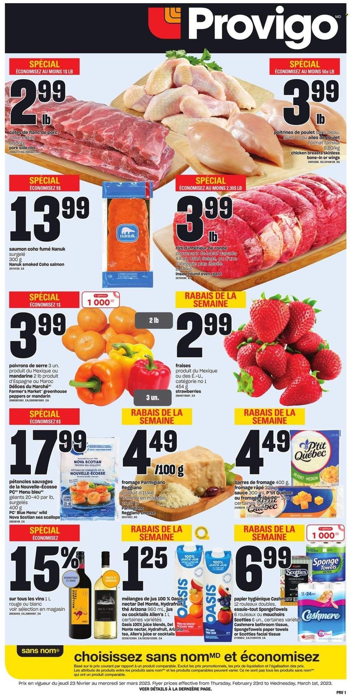 Circulaire Provigo - 23 Février 2023 - 01 Mars 2023. Page 1