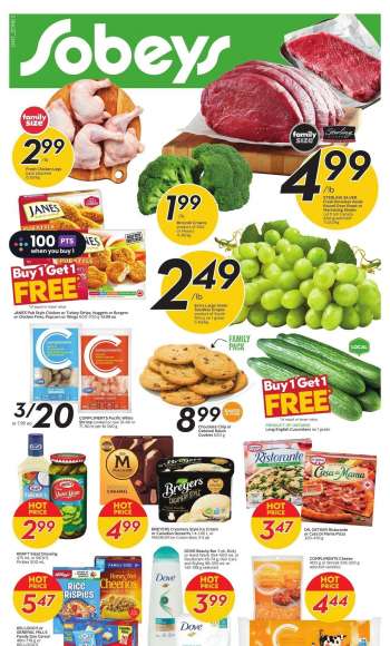 Circulaire Sobeys - 23 Février 2023 - 01 Mars 2023.