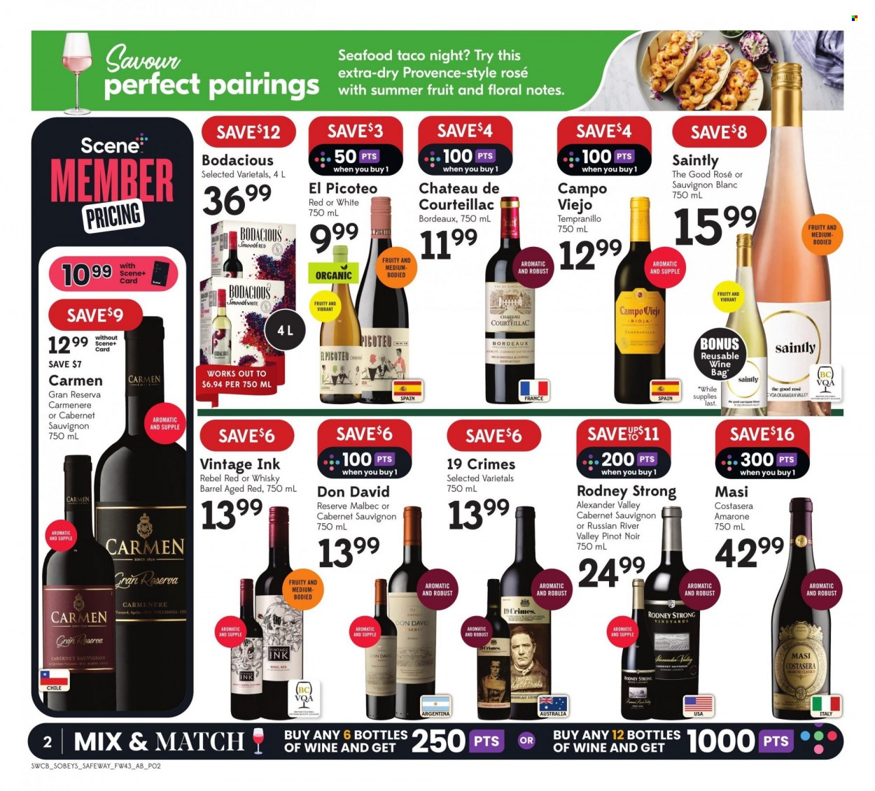 Sobeys Liquor flyer - February 23, 2023 - March 01, 2023. Page 2