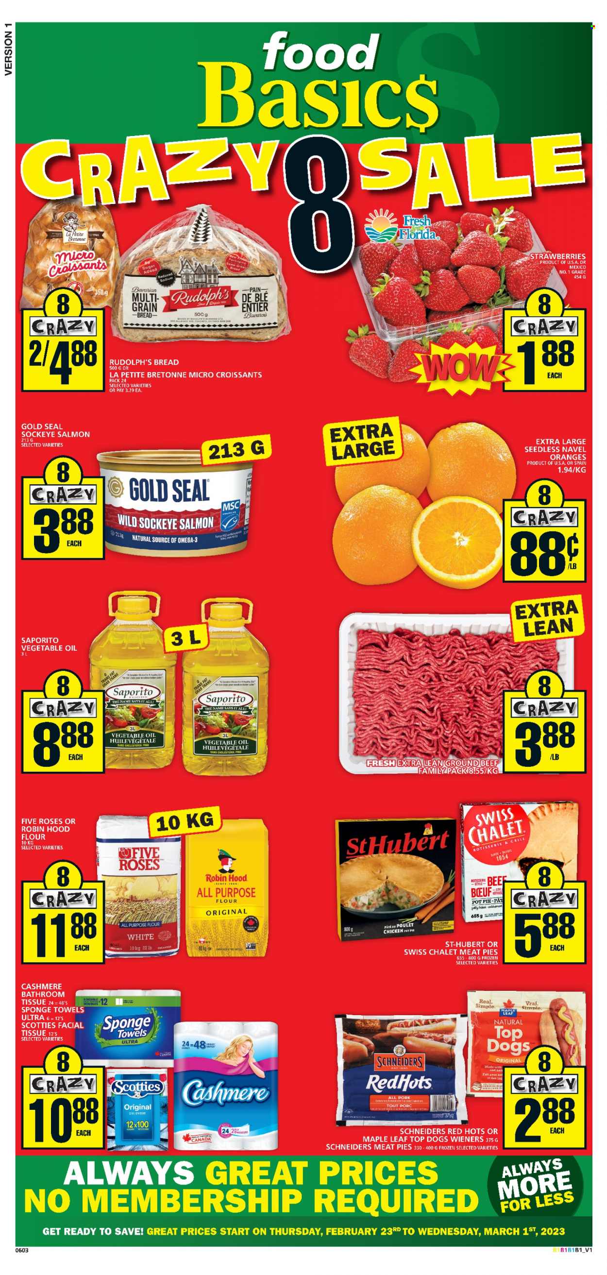 Food Basics flyer - February 23, 2023 - March 01, 2023. Page 1
