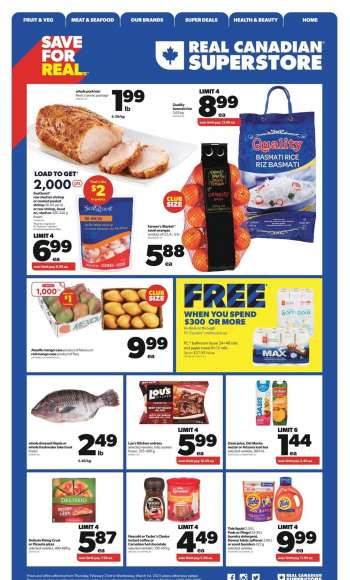 Real Canadian Superstore Flyer - February 23, 2023 - March 01, 2023.