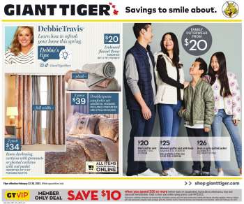 Giant Tiger Flyer - February 22, 2023 - February 28, 2023.
