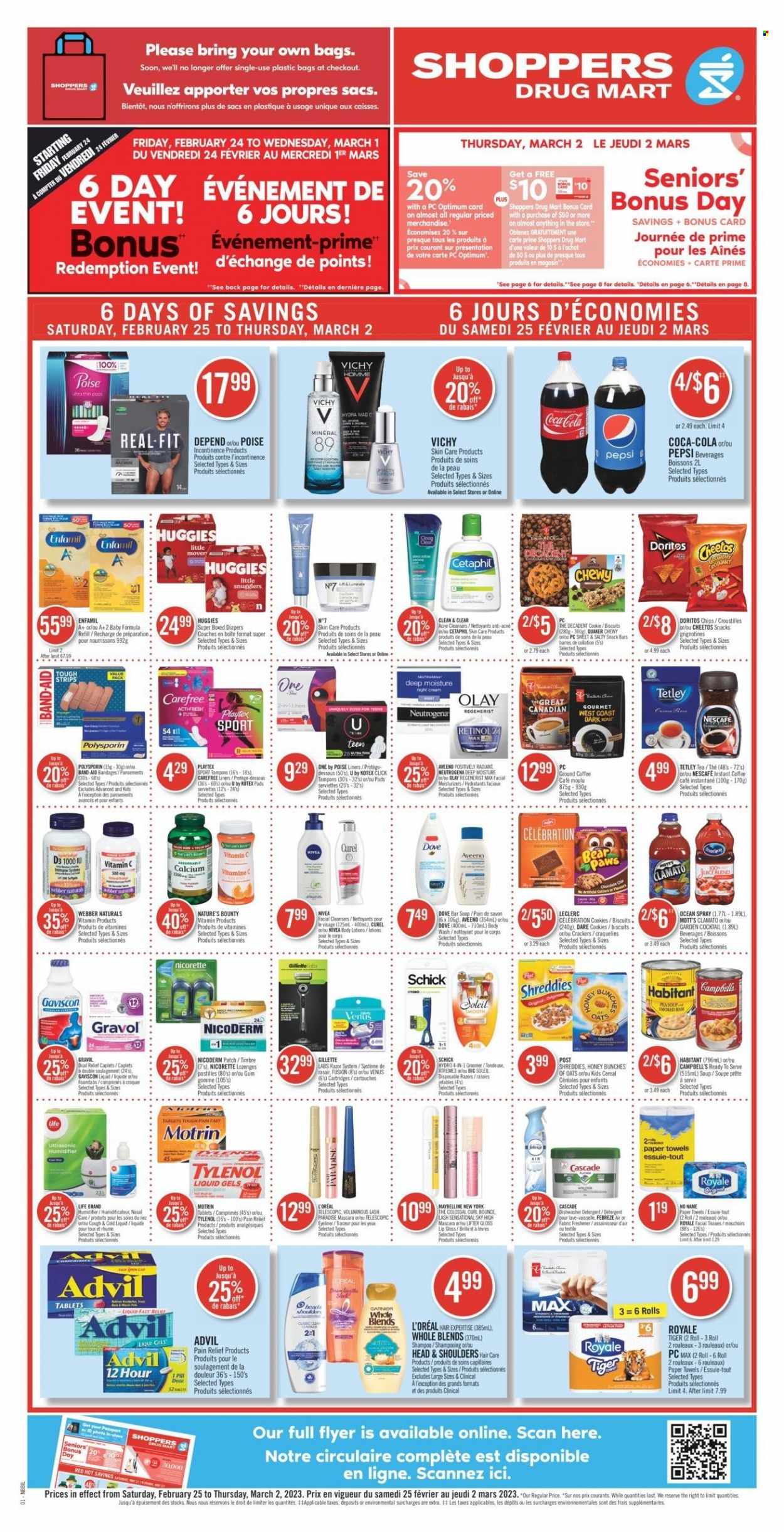 Shoppers Drug Mart flyer - February 25, 2023 - March 02, 2023. Page 1