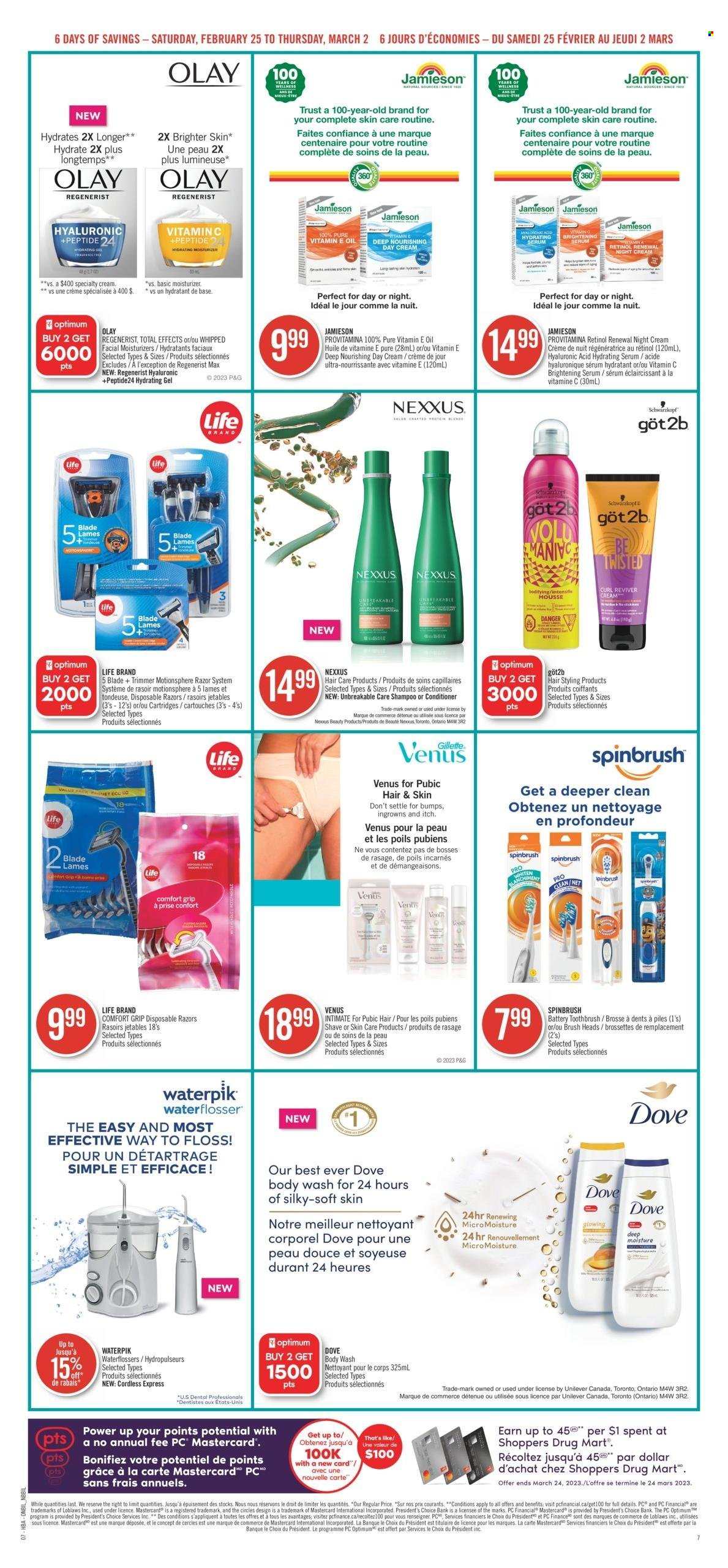 Shoppers Drug Mart flyer - February 25, 2023 - March 02, 2023. Page 6