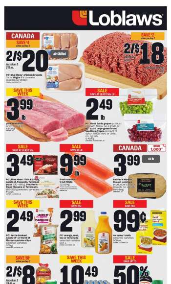 Circulaire Loblaws - 02 Mars 2023 - 08 Mars 2023.
