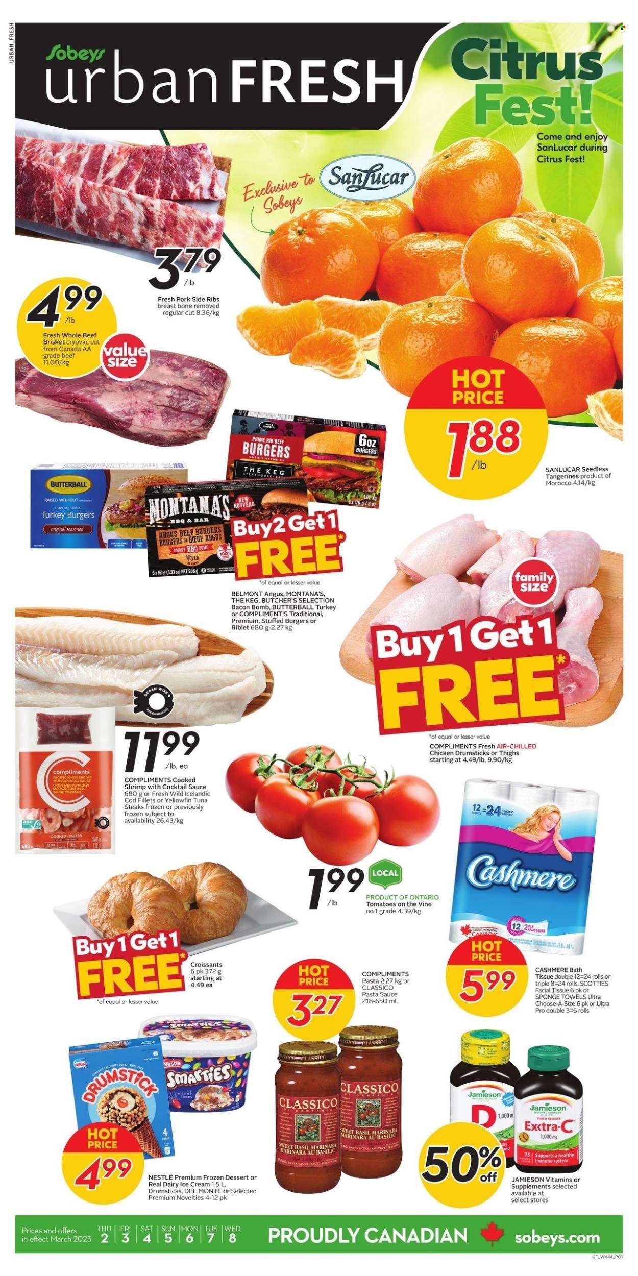 Sobeys Urban Fresh flyer - March 02, 2023 - March 08, 2023. Page 1