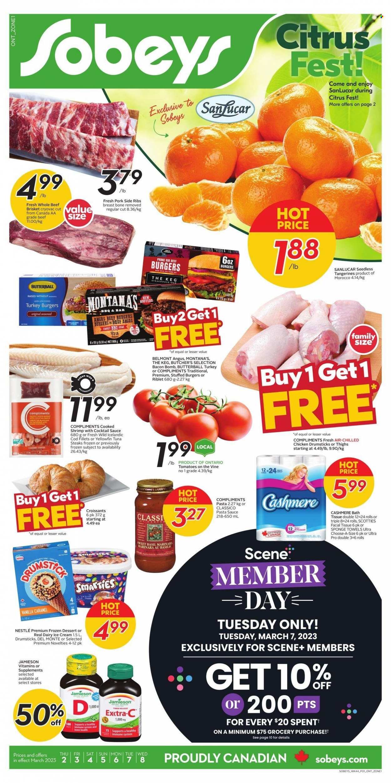 Sobeys flyer - March 02, 2023 - March 08, 2023. Page 1