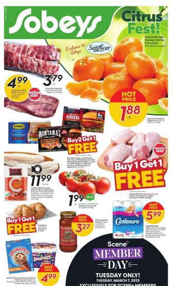 Sobeys Flyer - March 02, 2023 - March 08, 2023.