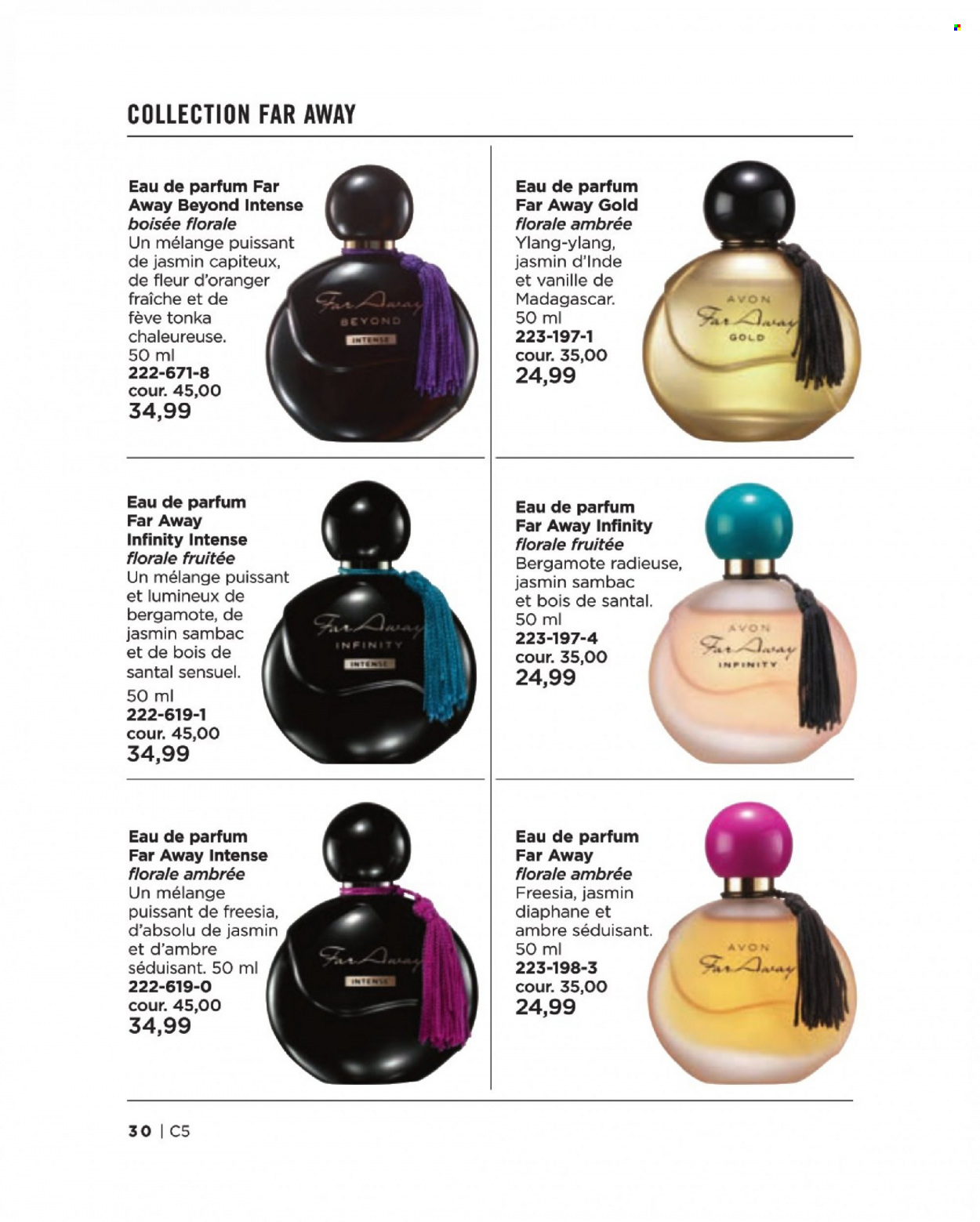 thumbnail - Circulaire Avon - Produits soldés - eau de parfum, Far Away. Page 30.