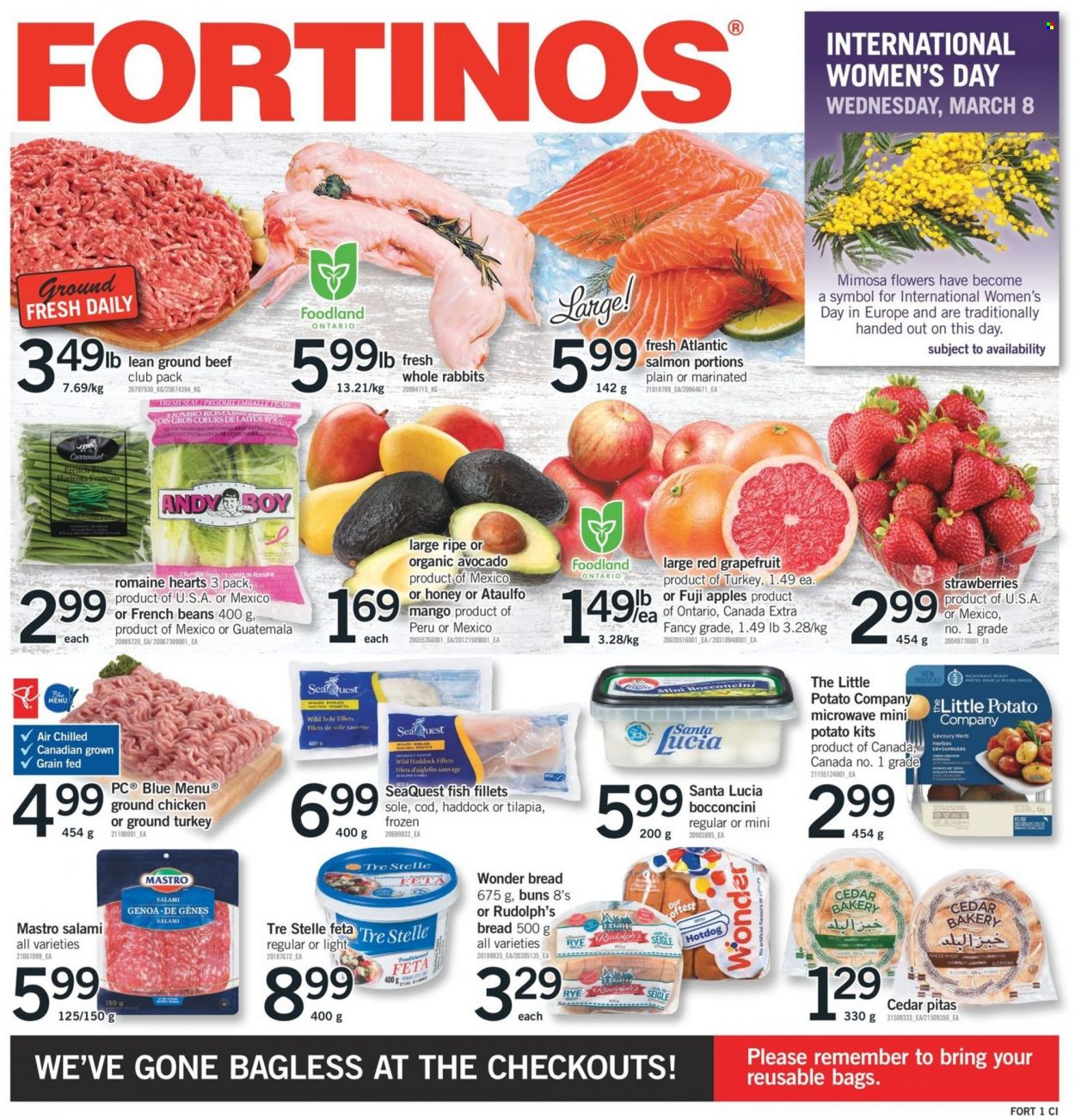 Fortinos flyer - March 02, 2023 - March 08, 2023. Page 1