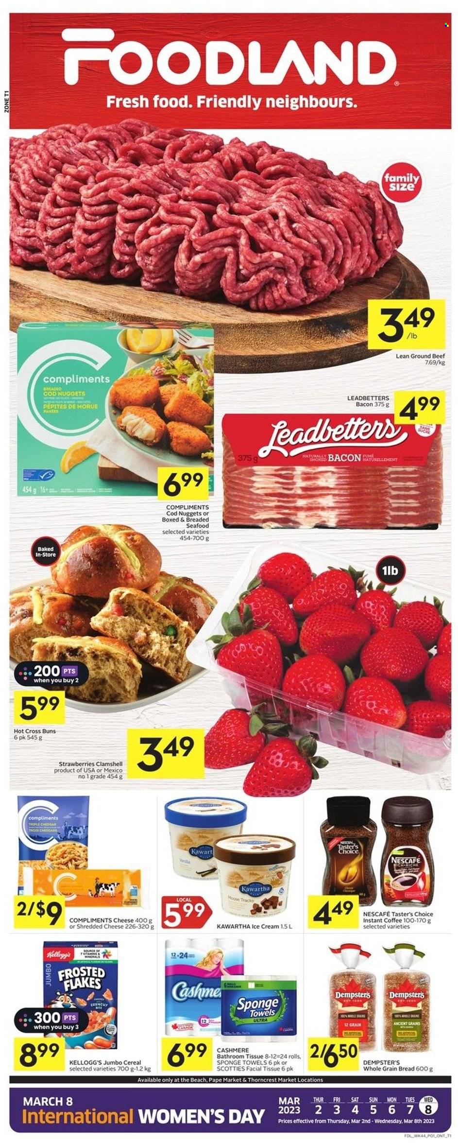 Foodland flyer - March 02, 2023 - March 08, 2023. Page 1