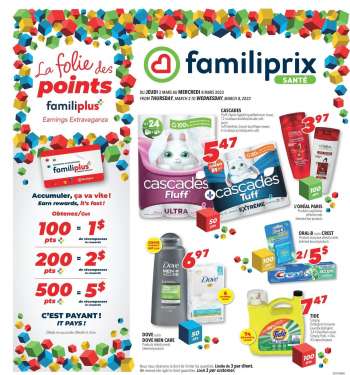 FAMILIPRIX SANTÉ flyer