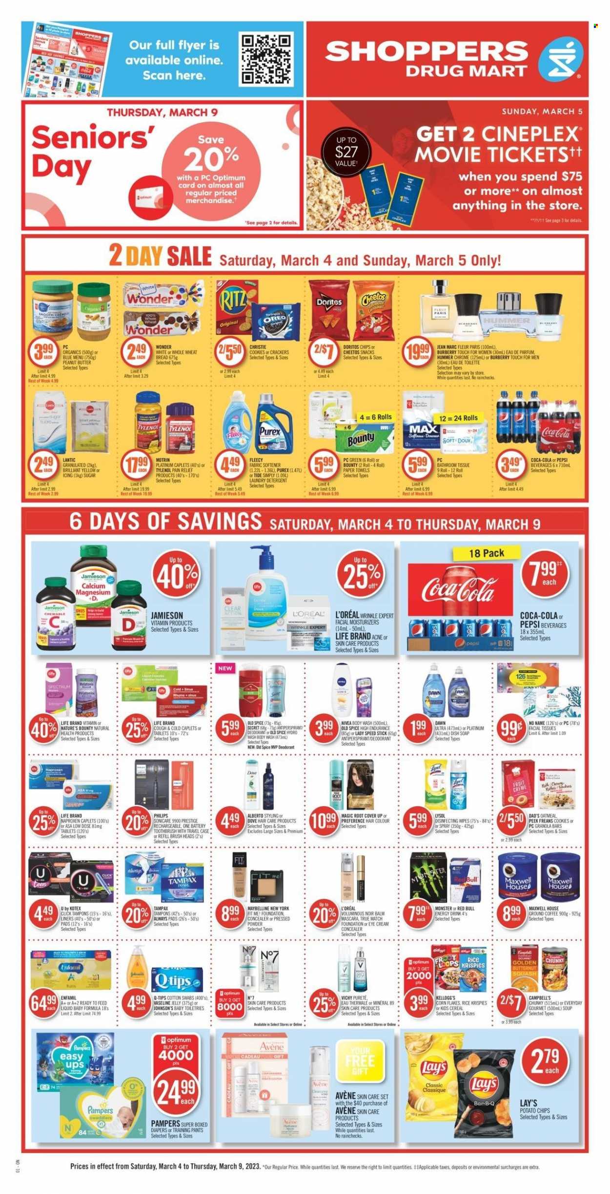 Shoppers Drug Mart flyer - March 04, 2023 - March 09, 2023. Page 1