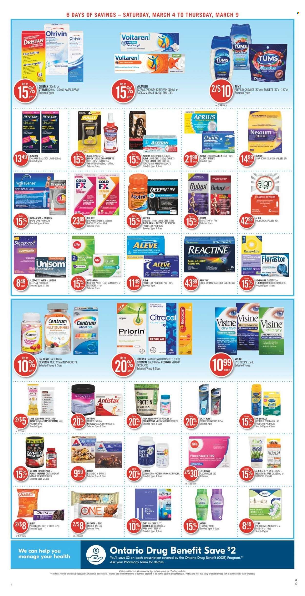 Shoppers Drug Mart flyer - March 04, 2023 - March 09, 2023. Page 2