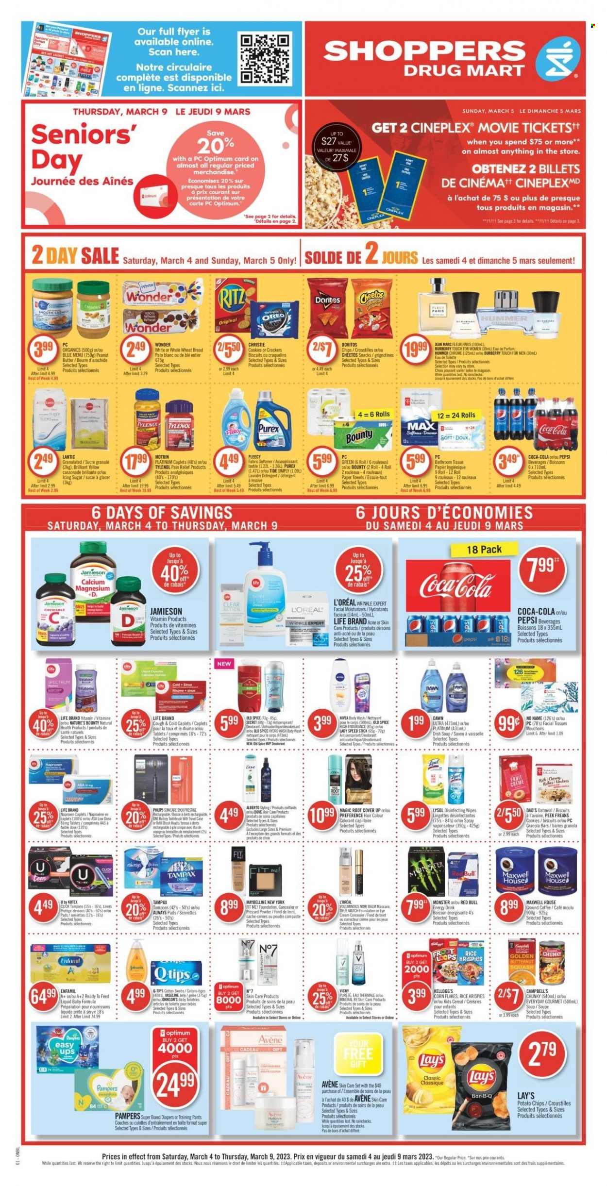 Shoppers Drug Mart flyer - March 04, 2023 - March 09, 2023. Page 1