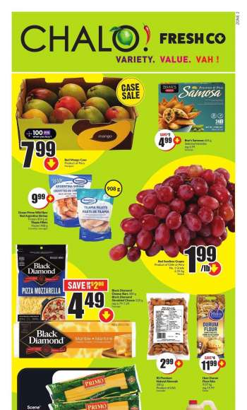 Circulaire Chalo! FreshCo. - 02 Mars 2023 - 08 Mars 2023.