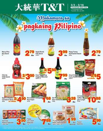 T&T SUPERMARKET flyer