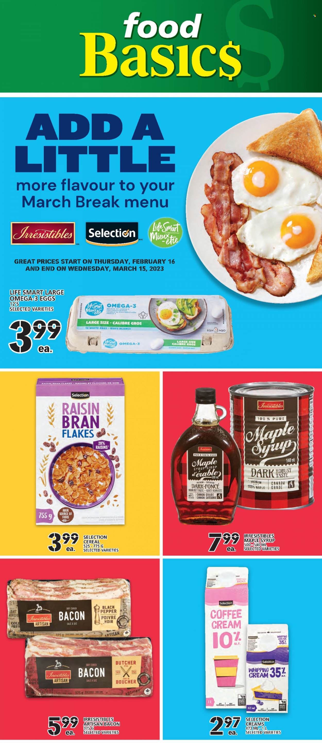 Food Basics flyer - March 02, 2023 - March 15, 2023. Page 1