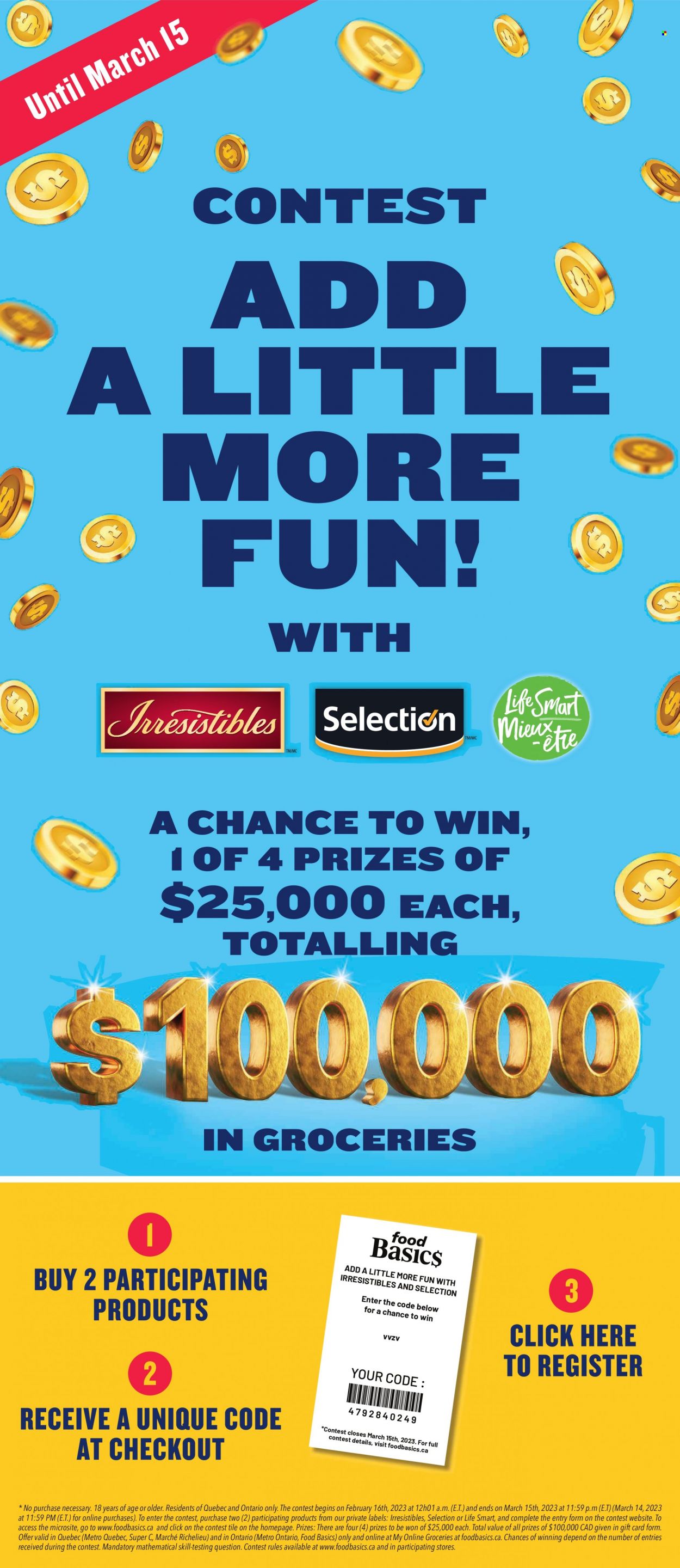 Food Basics flyer - March 02, 2023 - March 15, 2023. Page 2