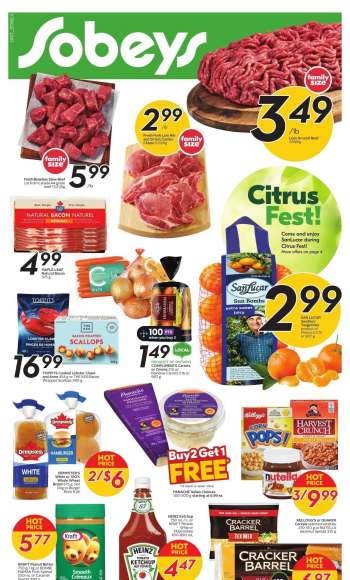 Sobeys Flyer - March 09, 2023 - March 15, 2023.