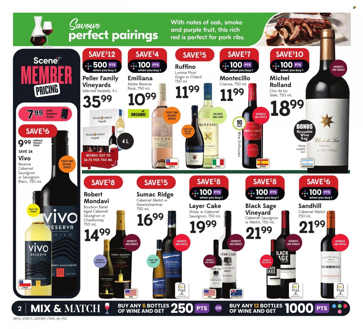 Sobeys Liquor flyer - March 09, 2023 - March 15, 2023. Page 2