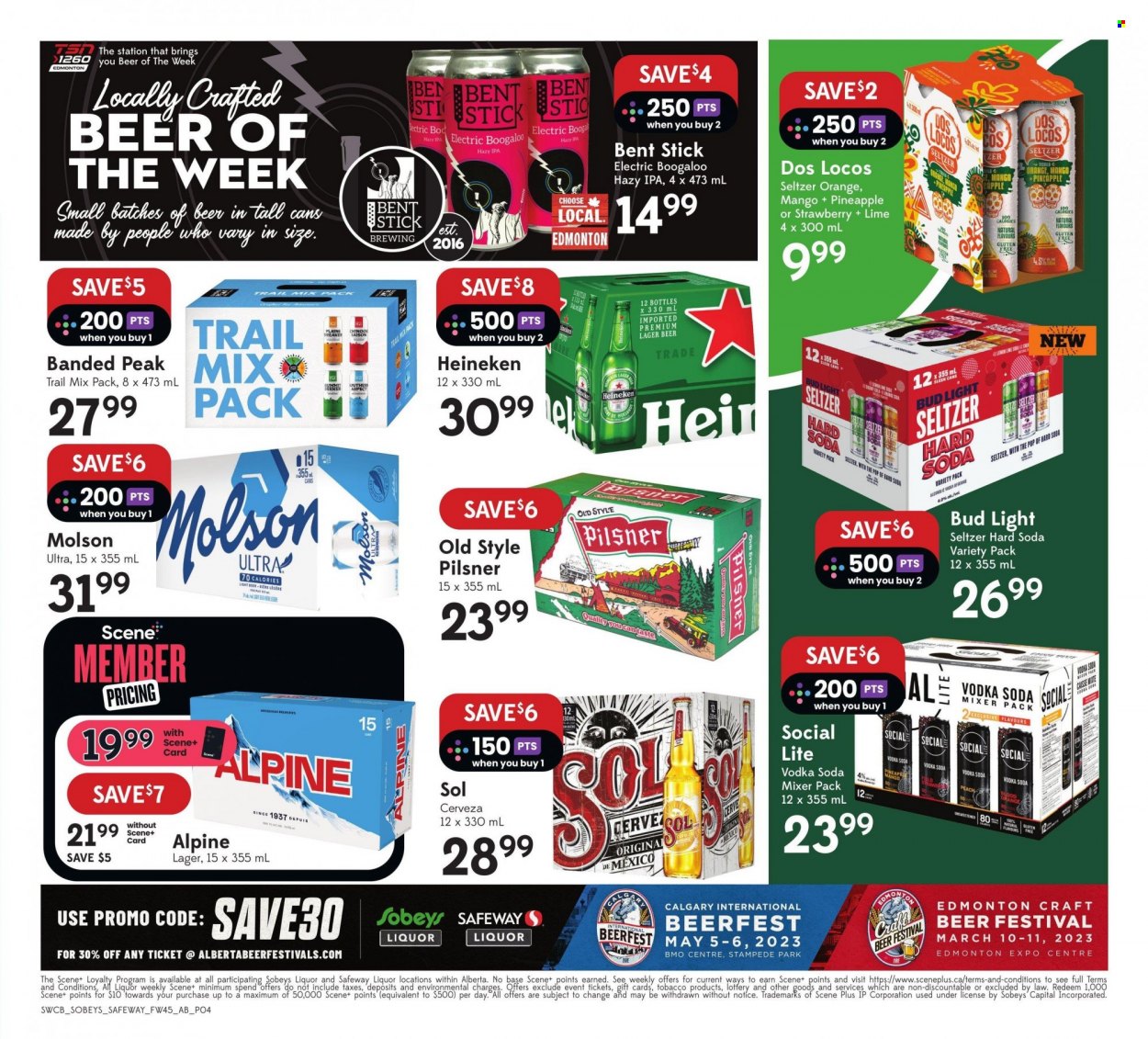 Sobeys Liquor flyer - March 09, 2023 - March 15, 2023. Page 4
