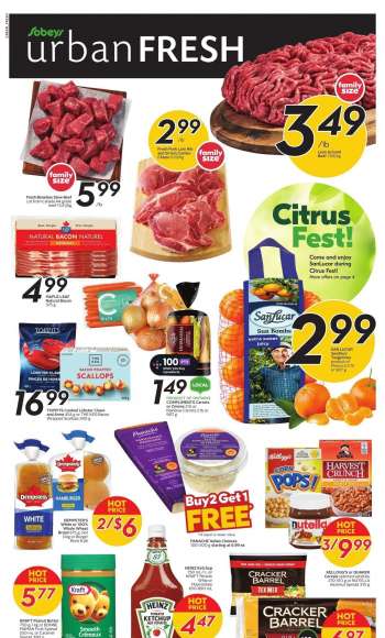 Circulaire Sobeys Urban Fresh - 09 Mars 2023 - 15 Mars 2023.