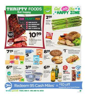 THRIFTY FOODS flyer