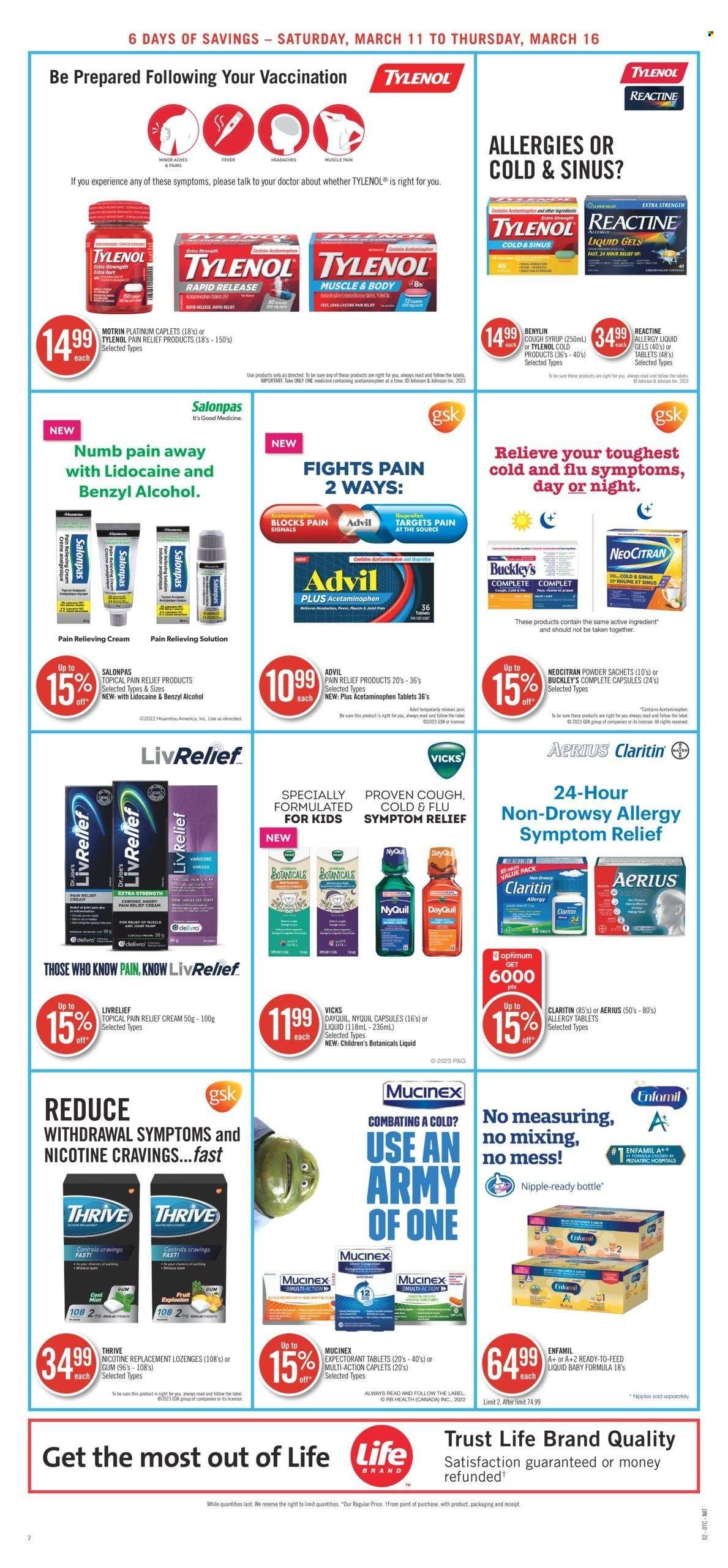 Shoppers Drug Mart flyer - March 11, 2023 - March 16, 2023. Page 12