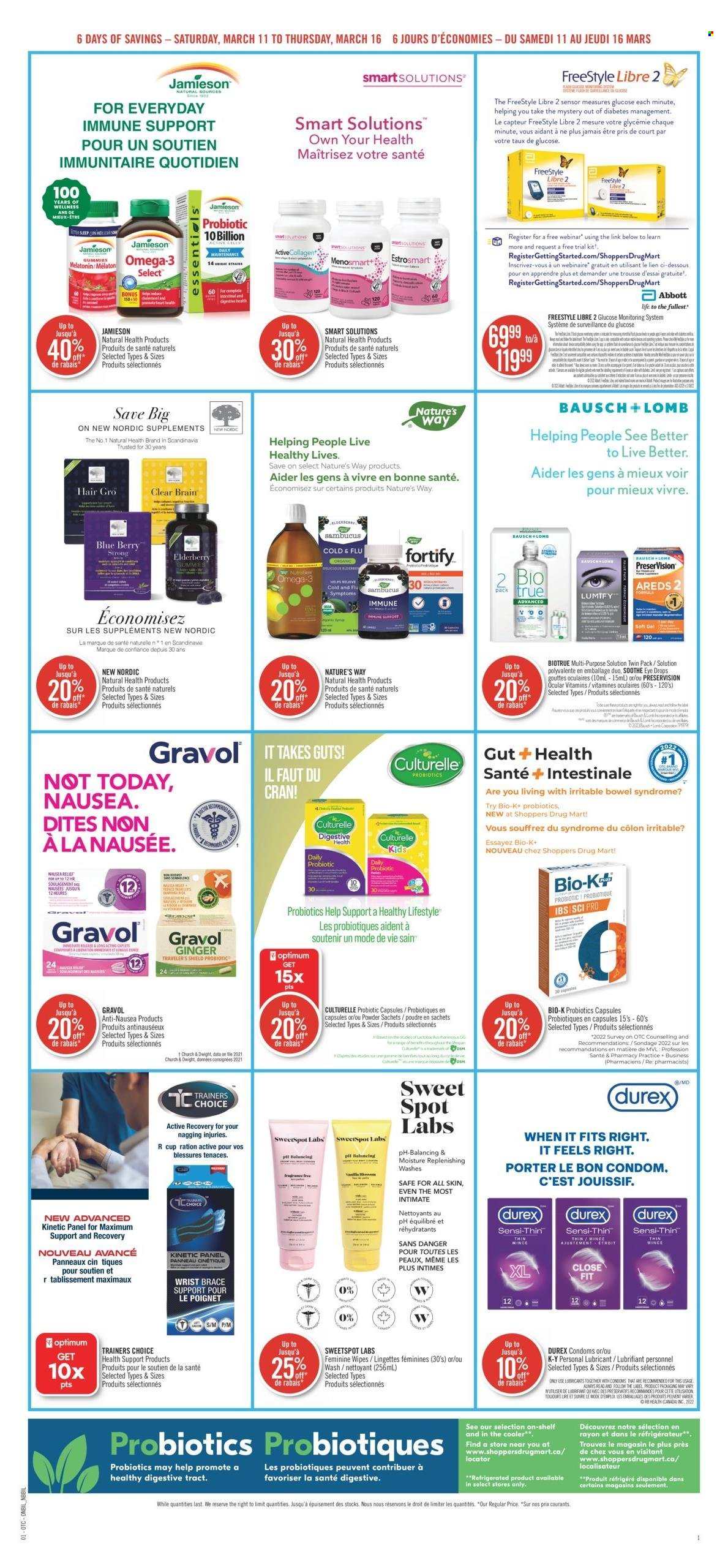 Shoppers Drug Mart flyer - March 11, 2023 - March 16, 2023. Page 11