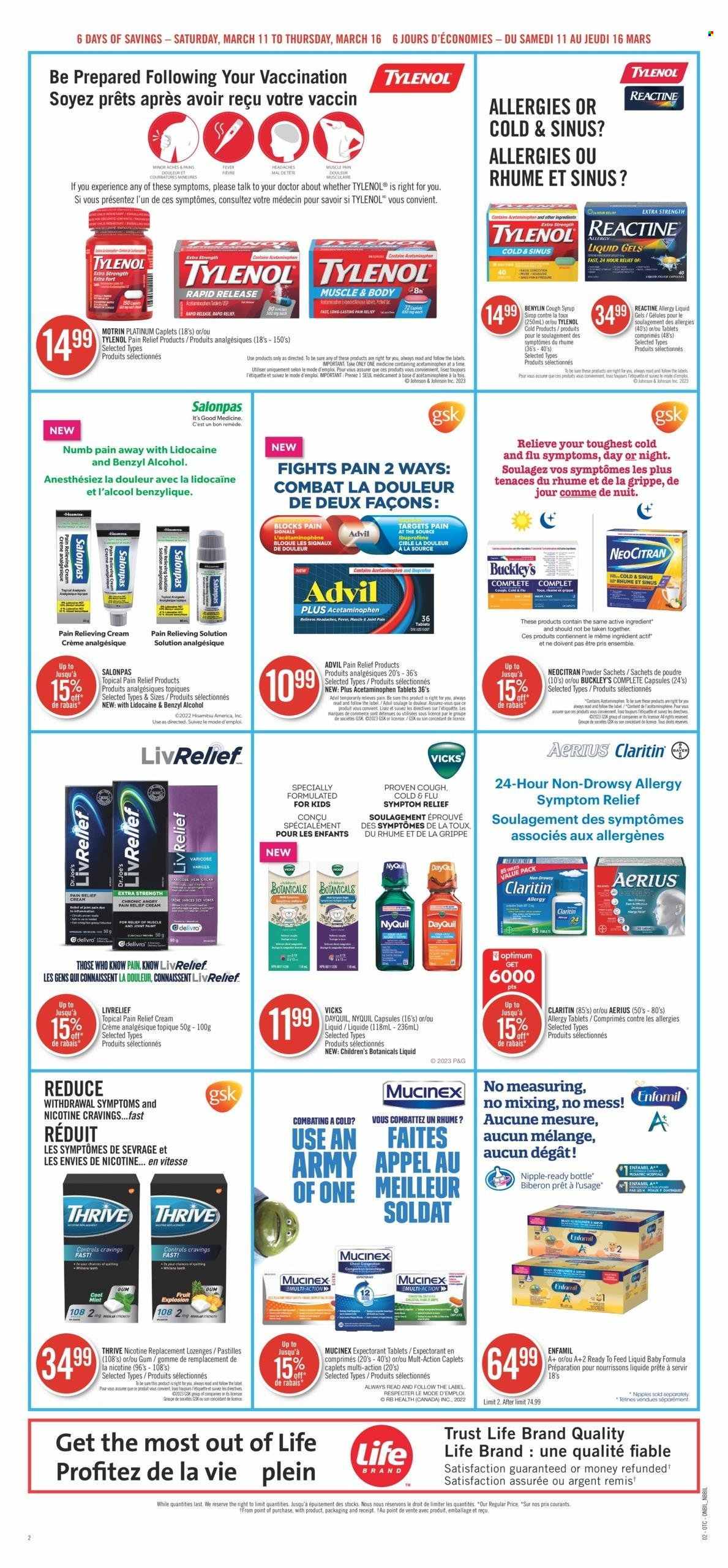 Shoppers Drug Mart flyer - March 11, 2023 - March 16, 2023. Page 12