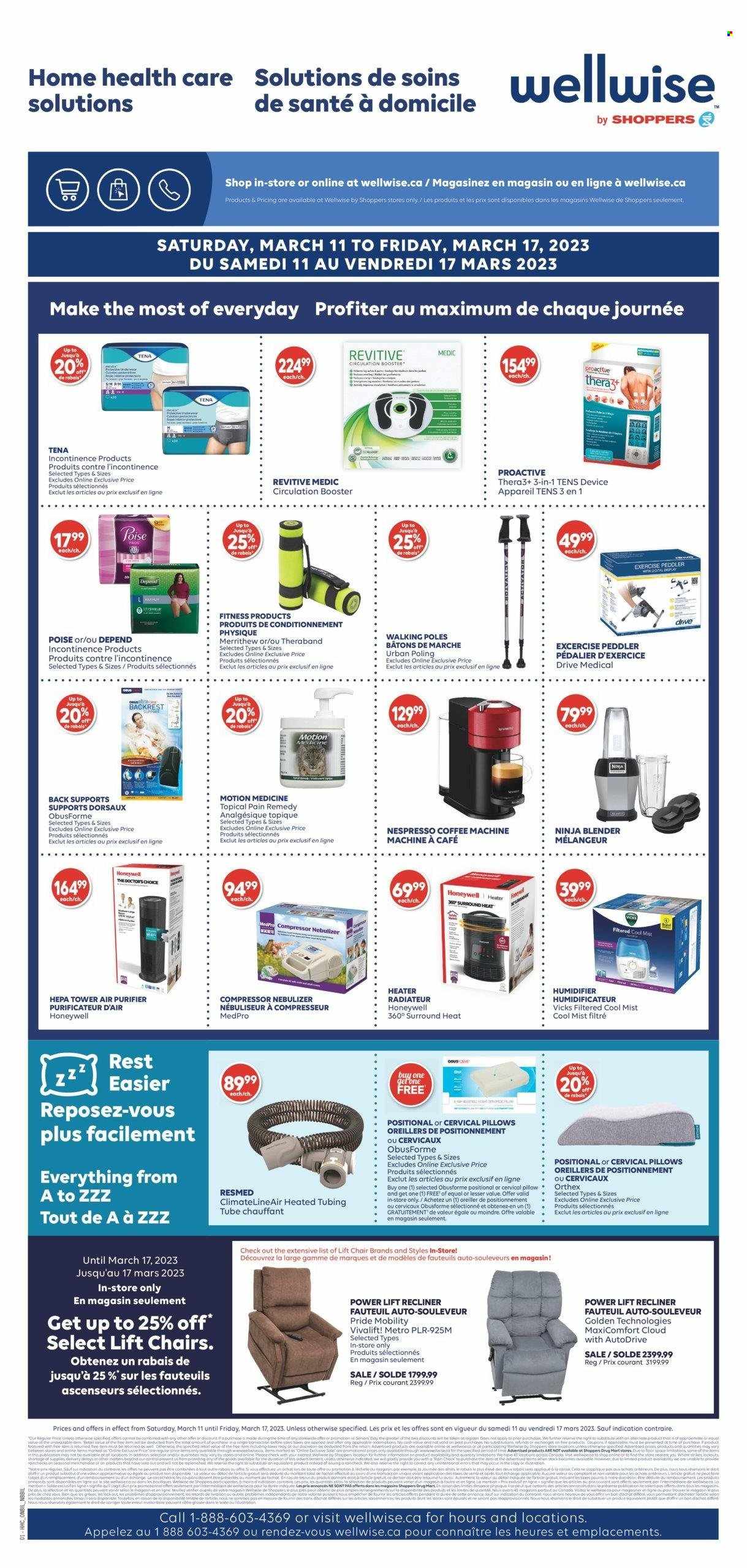 Shoppers Drug Mart flyer - March 11, 2023 - March 16, 2023. Page 19
