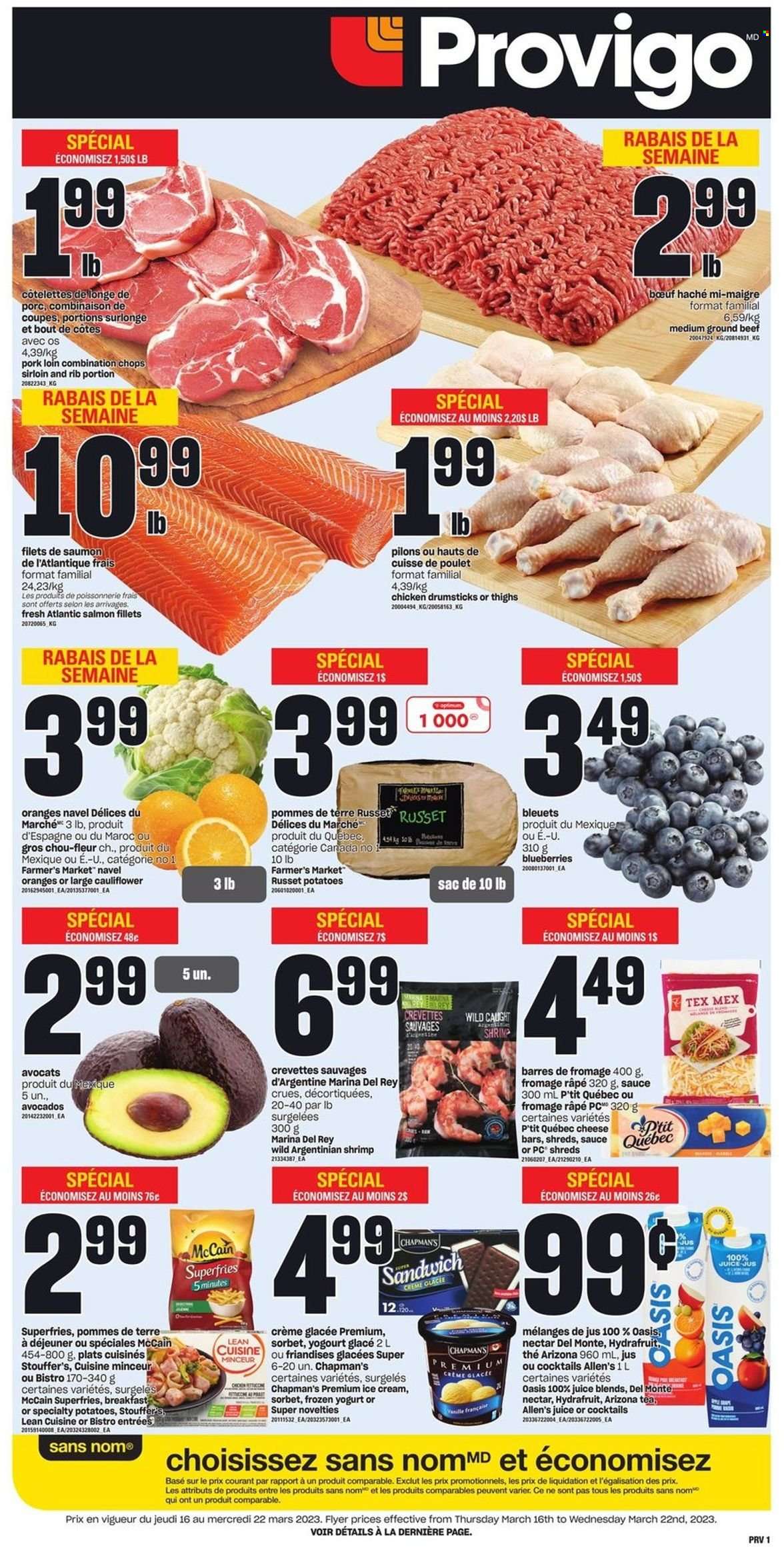 Circulaire Provigo - 16 Mars 2023 - 22 Mars 2023. Page 1