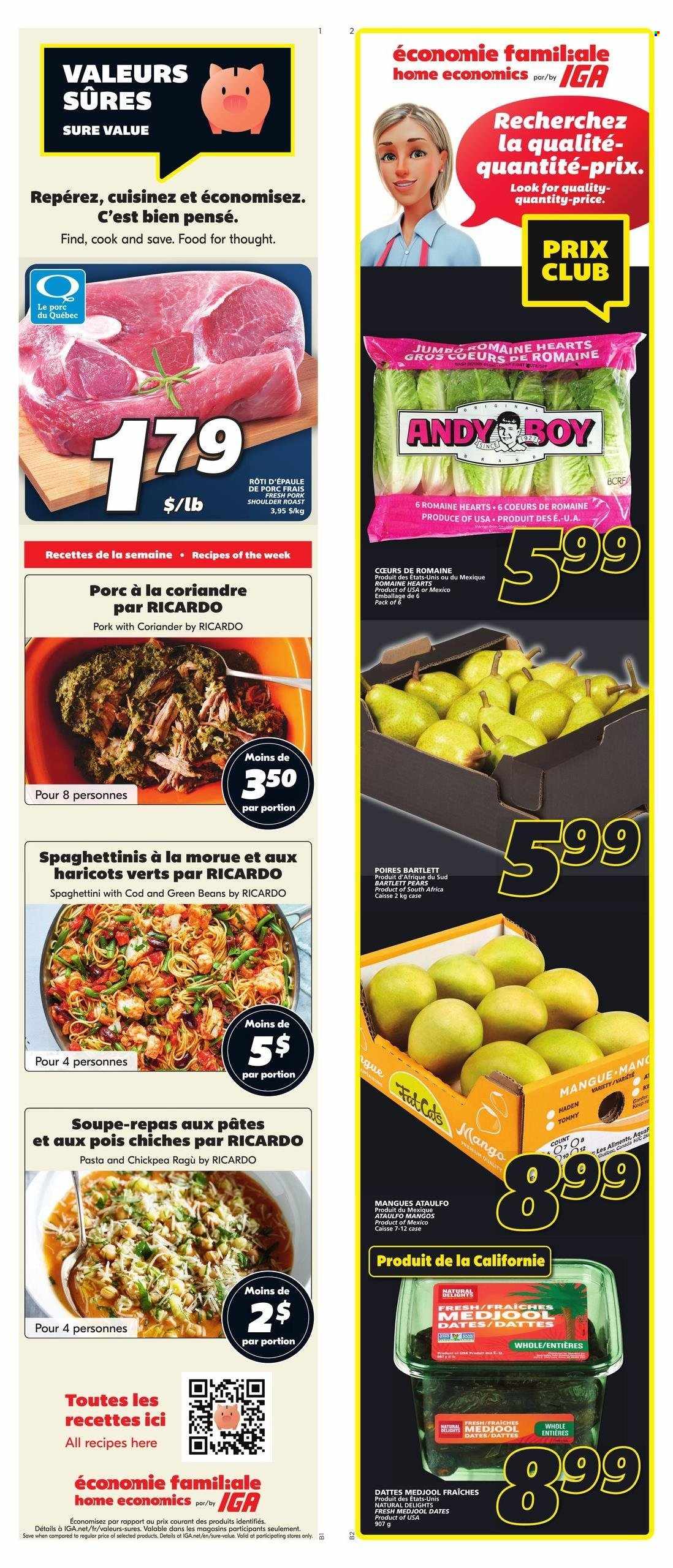 IGA flyer - March 16, 2023 - March 22, 2023. Page 2