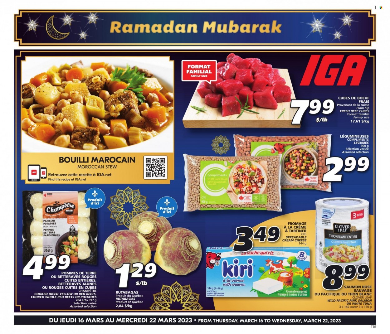 IGA flyer - March 16, 2023 - March 22, 2023. Page 14