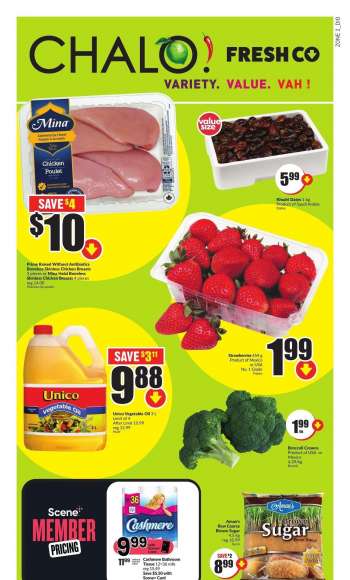 CHALO! FRESHCO. flyer