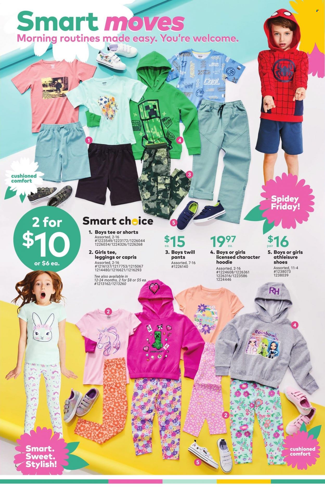thumbnail - Giant Tiger Flyer - March 15, 2023 - April 04, 2023 - Sales products - pants, hoodie, t-shirt, leggings, shoes, shorts. Page 4.