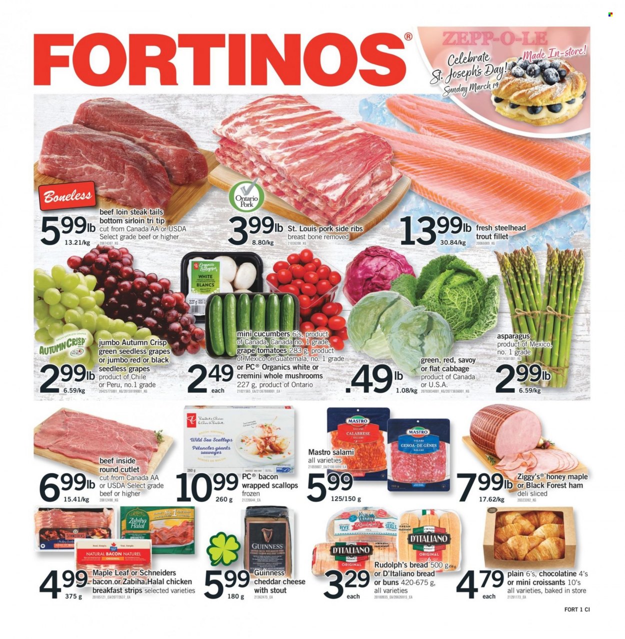 Fortinos flyer - March 16, 2023 - March 22, 2023. Page 1