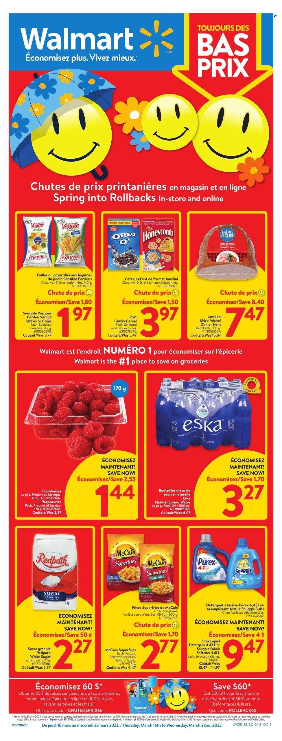 Walmart flyer - March 16, 2023 - March 22, 2023. Page 1