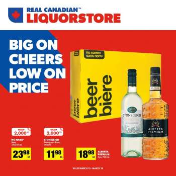 Real Canadian Liquorstore flyer