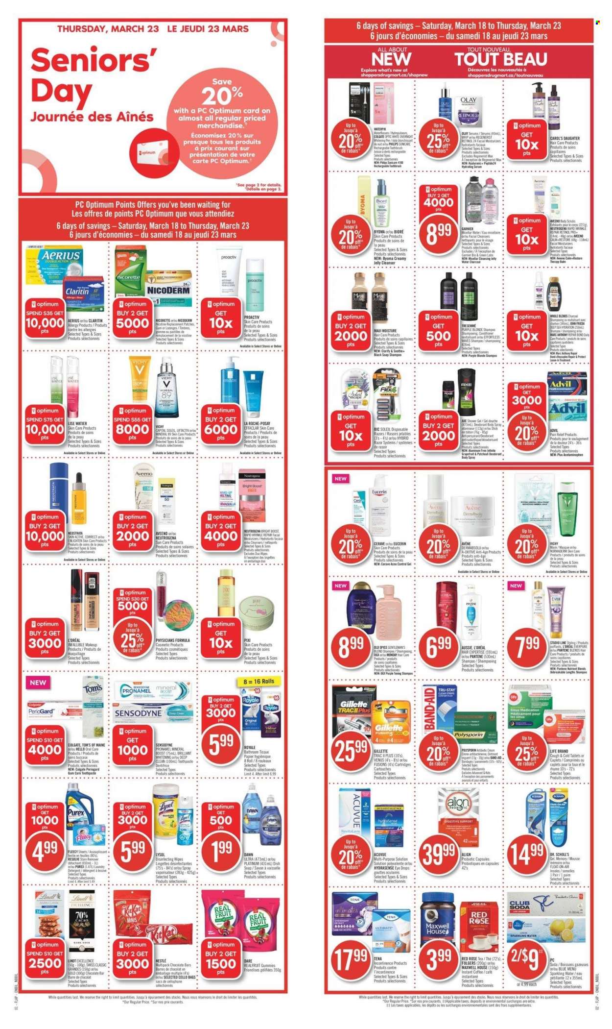 Shoppers Drug Mart flyer - March 18, 2023 - March 23, 2023. Page 14