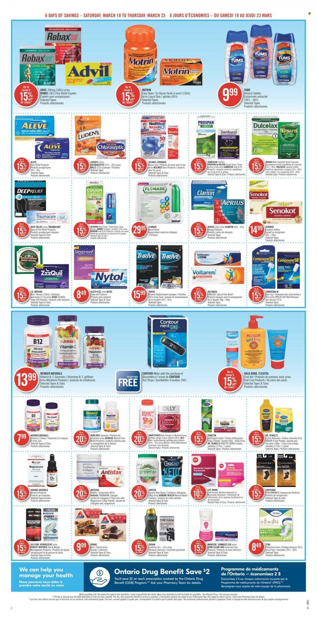Shoppers Drug Mart flyer - March 18, 2023 - March 23, 2023. Page 2