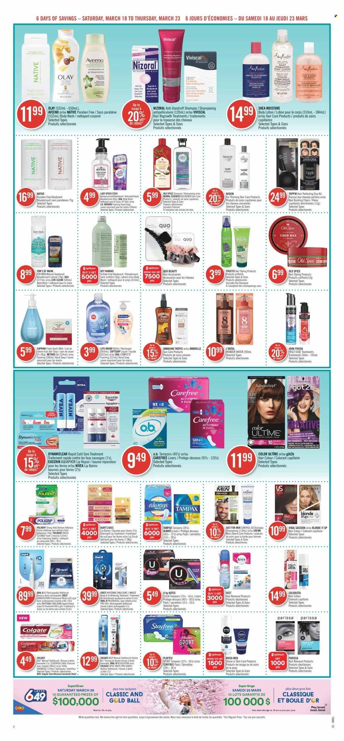 Shoppers Drug Mart flyer - March 18, 2023 - March 23, 2023. Page 7