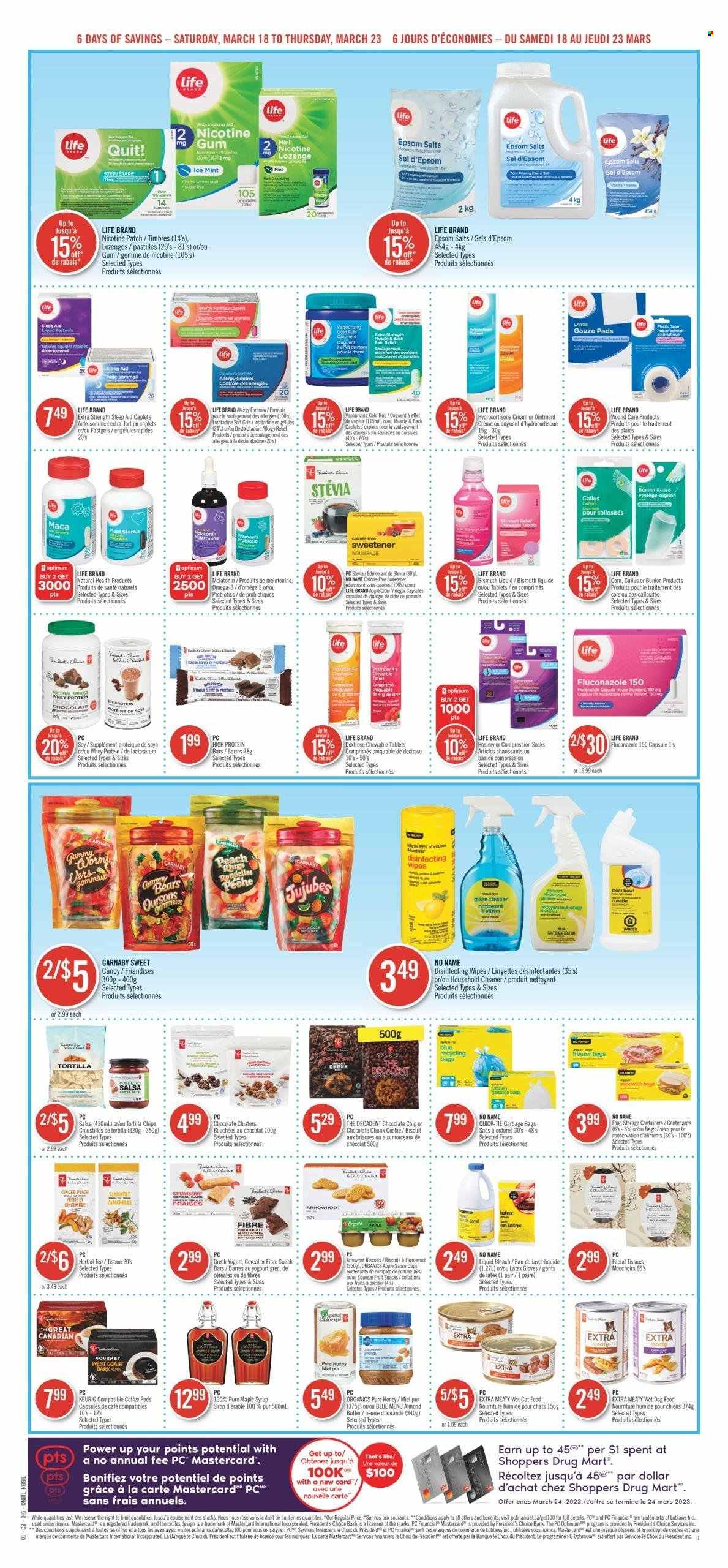 Shoppers Drug Mart flyer - March 18, 2023 - March 23, 2023. Page 9