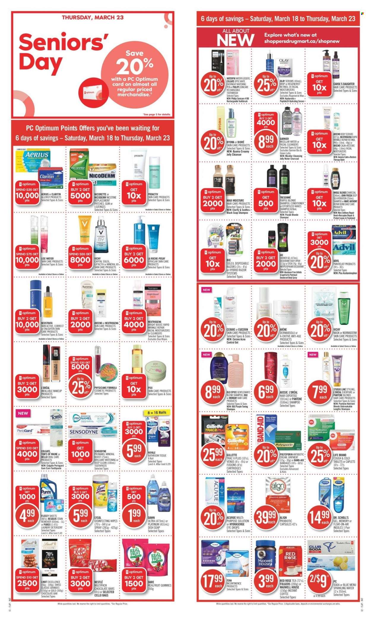 Shoppers Drug Mart flyer - March 18, 2023 - March 23, 2023. Page 14