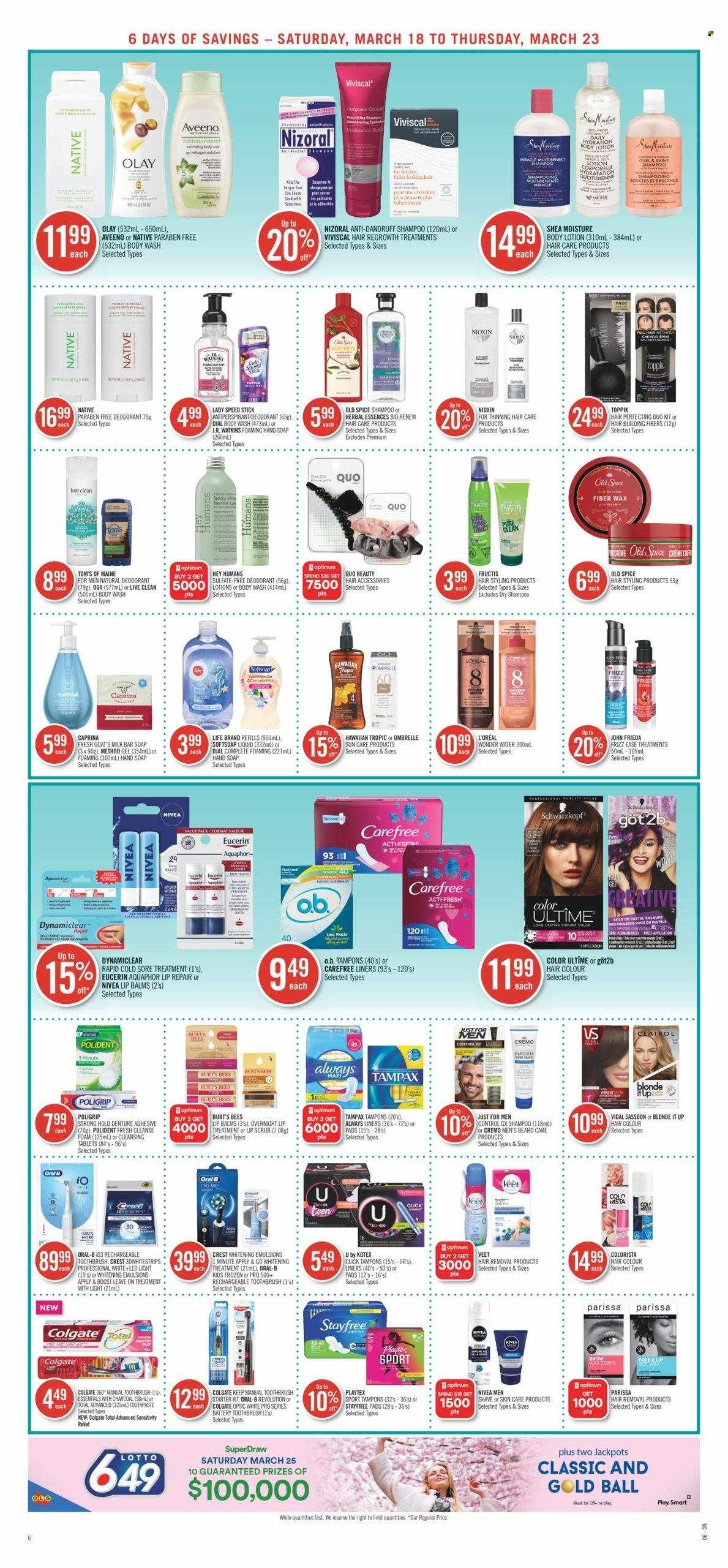 Shoppers Drug Mart flyer - March 18, 2023 - March 23, 2023. Page 7